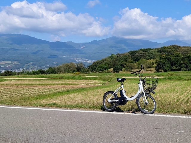 自転車の写真